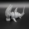 Clever Contraptions Hammerhead Shark Friendly Fidget  Flexible Stress-Relief Toy (Glow in The Dark) view 3