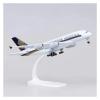 LIUSANGLIU Scale Aircraft 20CM 1:400 for A380 Singapo Airlines Alloy Aircraft Model with Wheels and Landing Gear Collection Souvenirs Suitable for Display view 1