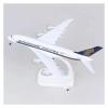 LIUSANGLIU Scale Aircraft 20CM 1:400 for A380 Singapo Airlines Alloy Aircraft Model with Wheels and Landing Gear Collection Souvenirs Suitable for Display view 4