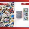 (20) Cardboard Gold - 120pt Top Loaders for Cards - Premium 3x4 Inch Trading Card Toploaders - Protect Your Sports Cards with These Crystal Clear Hard Plastic Sleeves Protectors - 10 Count Packs. view 4