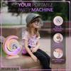 Karaoke Machine for Kids - Portable Karaoke Speaker for Girls with 2 Wireless Bluetooth Microphones and Party Lights - Pink Unicorn Design  Best Gift for Girls Ages 5,6,7,8,9,10,11,12 & Teens view 4