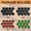 48 Pieces Abilities Keywords MTG Dice Counters Plus One Life Counter Dice Bulk Creature Stats Buff Tokens Dice Set for Magic The Gathering, MTG, Card Games Accessories view 3