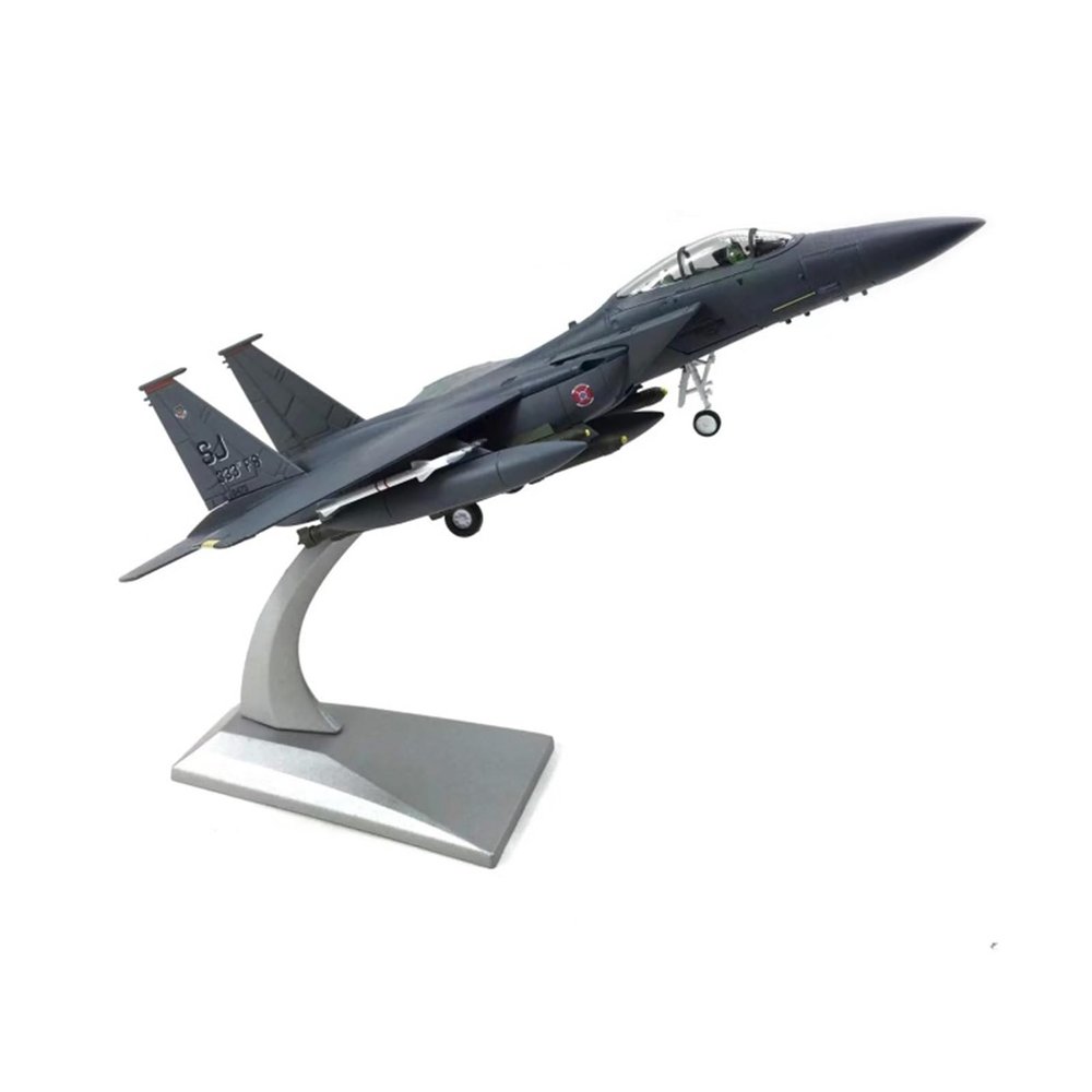 LIUSANGLIU Scale Aircraft 1:100 for U.S. F-15E Strike Eagle Supersonic Attack Fighter Alloy Aircraft Model Military Fan Enthusiasts Suitable for Display