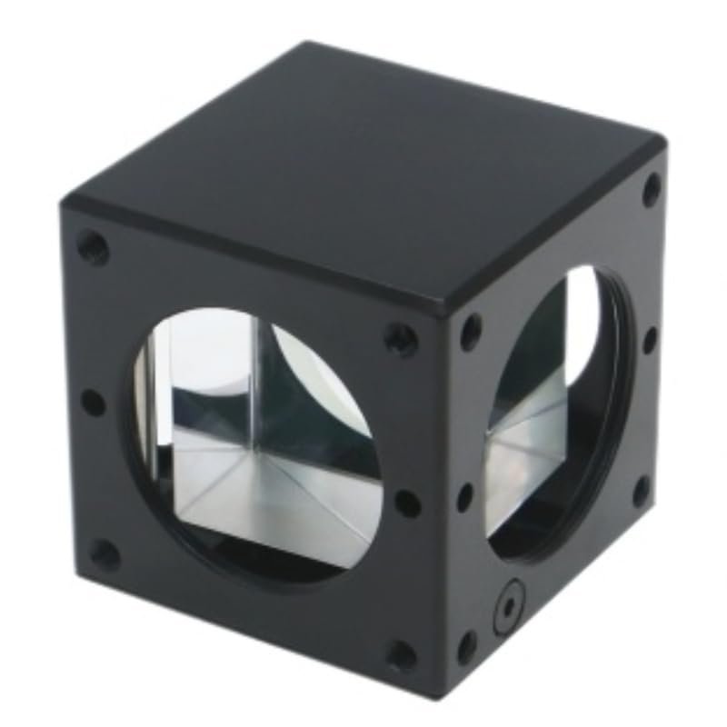 1Pc 30mm cage type small integrated cube clamped dichroic cube 1 inch 20m spectroscopic prism (M3-6H)