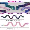 Memogizz 20 inch 3D Printed Snake, Year of The Snake 2025, Executive Desk Toys, Articulated Snake, Fidget Toys Gifts for Easter Adults (Candy) view 2