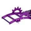 Metal Chassis Kit with Dual Servo Mount Gearbox Compatible with RC Crawler Car II III Compatible Builds DIY Upgrade(Black) view 3