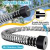 ZEROMX Zip Line Kit for Kids and Adults Outdoor, UFO Trolley 75/100/120/150ft Zipline for Backyard, Up to 350 Lbs, Included Swing Seat, Ziplines Stainless Steel Brake and Safety Cable view 3