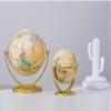 FADCAIYD Clear Mini Globe, Easy-Read World Globe with HD Printed Map, Earth Globe for Education Home Office Desk Bookshelf Decor Rotating view 4