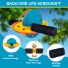 ZEROMX Zip Line Kit for Kids and Adults Outdoor, UFO Trolley 75/100/120/150ft Zipline for Backyard, Up to 350 Lbs, Included Swing Seat, Ziplines Spring Brake and Safety Harness view 2