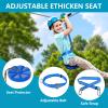 ZEROMX Zip Line Kit for Kids and Adults Outdoor, UFO Trolley 75/100/120/150ft Zipline for Backyard, Up to 350 Lbs, Included Swing Seat, Ziplines Spring Brake and Safety Harness view 4