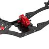 DUHWQ 56T Spur Gear Overdrive Transfer Case Forward Motor Mount Set Suitable Compatible with Scale RC Crawler Rig Chassis and Competition Builds(Black Set) view 3