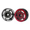 DUHWQ 4 Pack RC Crawler Brake Rotors Carbon Fiber Compatible with 1/8 1/10 Compatible with 1.9 2.2 Wheels Upgrade view 3