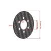 DUHWQ 4 Pack RC Crawler Brake Rotors Carbon Fiber Compatible with 1/8 1/10 Compatible with 1.9 2.2 Wheels Upgrade view 4