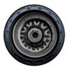 BeaxTurbo Racing Upgrade Parts CNC Aluminum Bead Lock Wheel for Losi Super Baja rey2.0 1/6 1pcs Black (Black-Gray) view 4
