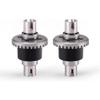 1/16 Scale Remote Control Car Parts Set with Metal Drive Cups Compatible with Model 16890A 16889A Front and Rear M16822(2PCS (Front - Rear)) view 1
