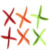 100PCS 50pairs 5040 4 5 Inch Propellers CW CCW Compatible With DIY Racing Drones Compatible With 210 QAV R220 Quadcopters(Red) view 1