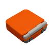 TPU Case for Miyoo Flip, Handheld Game Console Soft Latex Sleeve Scratch Resistant Protective Cover (Orange) view 2