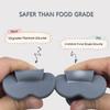 Ginbear Platinum Silicone Baby Spoons Self Feeding 6 Months First Stage, Non Toxic Infants Led Weaning Utensils for Training, Soft BLW Supplies Pack of 4 (Dark Sage/Ivory) view 2