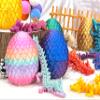 12 Pcs Random 3D Printed Dragon Eggs with Dragon Inside,Mystery Easter Egg Set Articulated Fidget,Home Office Decor Executive Desk Gifts view 3