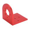 plplaaoo Aluminum Alloy L Shape RC Motor Mount Brushless Motor Base for 25mm or 30mm Hole Distance Suitable for RC Cars and Trucks (Red) view 4