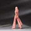 SOUFORCE 1/64 Scale Scene Props Figure Young Girl with Long Hair Headphones Unpainted Miniature Figure Model view 3