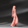 SOUFORCE 1/64 Scale Scene Props Figure Young Girl with Long Hair Headphones Unpainted Miniature Figure Model view 4