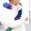 47.5inch Super Large 3D Printed Snake Models,Movable Teeth,Flexible Joint Animal lacertid Figurines, Stress Relief, Fidget restlessness, ADHD Toys, Surprise Fantasy Gifts (RGB/47.5inch) view 2