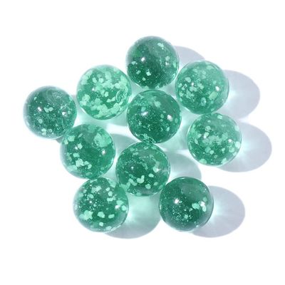10pcs Marbles Glow in The Dark Mixed Colors Luminous Glass Marbles for Marble Games DIY Home Decoration Treat Bags Gifts(Dark Green)