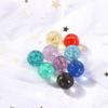 10pcs Marbles Glow in The Dark Mixed Colors Luminous Glass Marbles for Marble Games DIY Home Decoration Treat Bags Gifts(Green) view 4