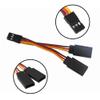 UMTSGYNU 2pcs 5pcs 90mm RC Servo Y Extension Cord Splitter Lead Wire Compatible with Various RC Servos Compatible with Airplanes Helicopters Cars DIY(2PCS) view 3