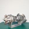 ENGINEDIY Turbofan Engine Model TR 900 Functional Turbofan Aero Aircraft Engine DIY Assembly Build Your Own Aircraft Engine Model - 150 Pieces (Silver) view 4