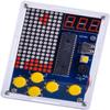 DIY Electronic Game Console Soldering Practice Kit, 4-in-1 Retro Games, LED Matrix Display, Educational Soldering Practice Project view 1