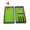 3PCS Mini Golf Clubs Set, Desktop Golf Ball Pen with Balls Flag Stationery Decorations for Coworker Boyfriend with Balls and Flag view 2