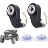 2PCS 12 Volt RS550 40000RPM High-Speed Motor Gearbox for Power Wheels Kid's Ride on Toys Car Motor Upgrade, Pair of 12V Replacement High Torque Motor Kid's Electric Vehicle Replace Parts view 1