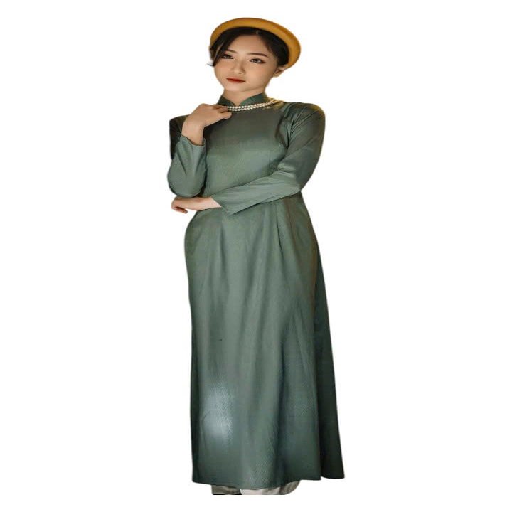 A1 Vn G silk Ao dai Vietnam No pants | Vietnamese Traditional Ao Dai For Women | Vietnamese Dress For Women | Ao Dai Tet Lunar New Year (4XL)