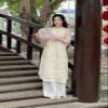 A37 Cream Yellow Ao Dai Vietnam | Vietnamese Traditional Ao Dai For Women | Ao Dai For Women | Vietnamese Dress For Women | Ao Dai Tet (M) view 3