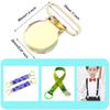25mm 1" Suspender Pacifier Clips Sutoyuen Baby Pacifier Clips for DIY Making Dummy Pacifier Holders Bib Clips Holder Gold Color (20Pcs Gold) view 4