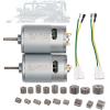 2 Pcs 12V550 15000RPM Children's Powered Wheel Electric Motor,12 Volt Motor Drive Engine Accessory for Car Children Ride on Toys Replacement Parts view 1