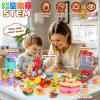 4-in-1 Dough Sets for Kids 2-4-8 Ultimate 87 PCS Play Tools, 24 Clay Creative Kitchen Set Ice Cream Hamburger Cake Noodle Maker Arts Crafts Food Toys Gifts for Boy Girl Kids Age 3 4 5 6 view 3