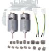 2 Pcs 12V 40000RPM Children's Powered Wheel Electric Motor, 12 Volt Motor Drive Engine Accessory for Car Children Ride on Toys Replacement Parts view 1