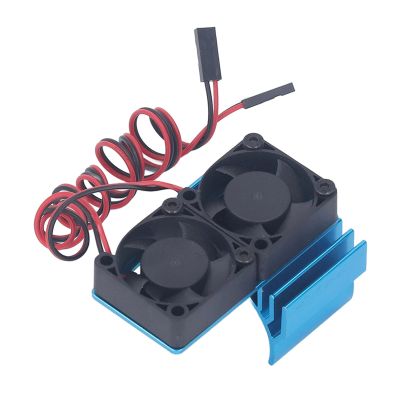 JTLB High Velocity ESC Cooling Fan Heat Sink for Traxxas Slash 4x4 VXL, Rustler 4x4 VXL, Stampede 4x4 VXL, Hoss 4x4 VXL, Velineon VXL RC Car with Aluminum Alloy and Design