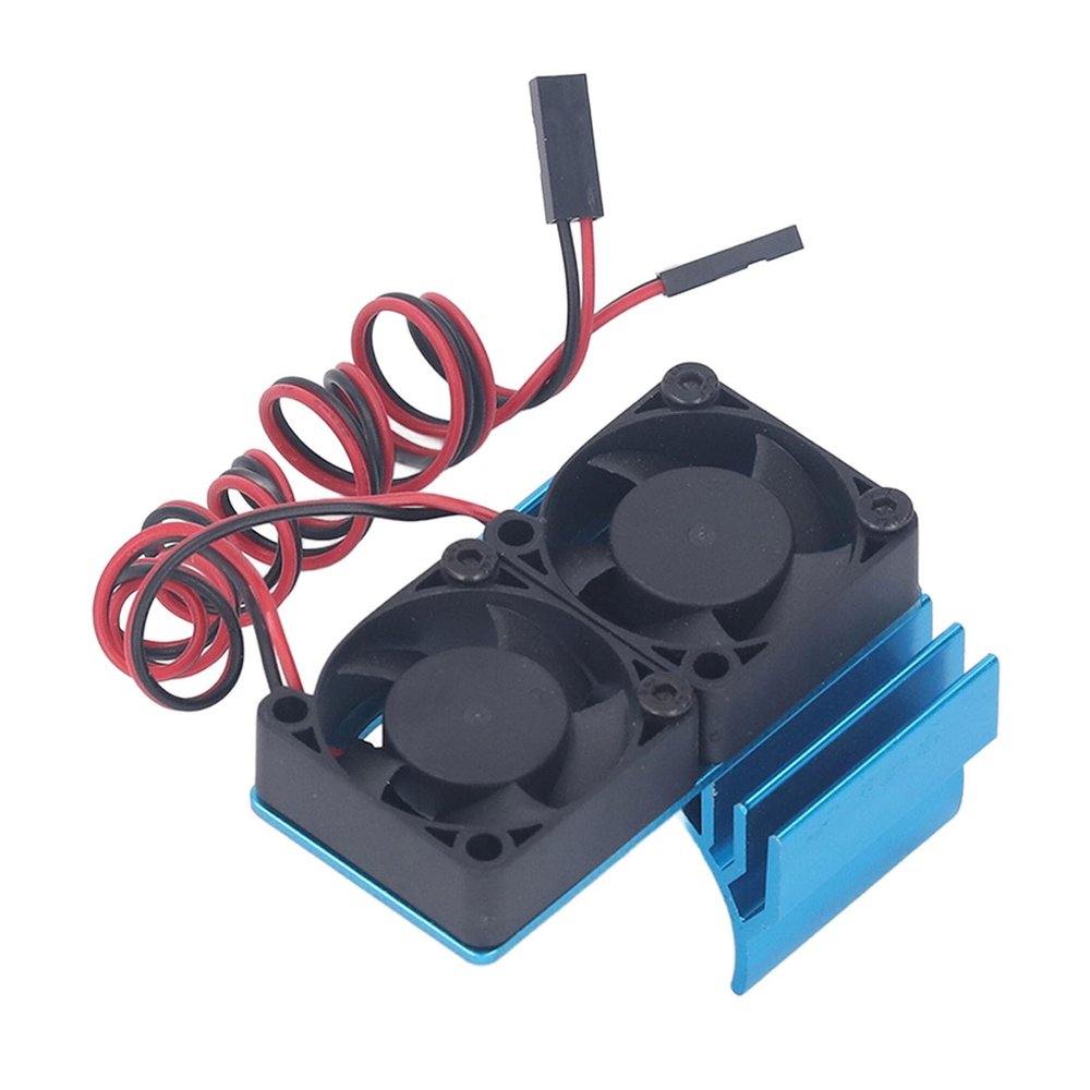 JTLB High Velocity ESC Cooling Fan Heat Sink for Traxxas Slash 4x4 VXL, Rustler 4x4 VXL, Stampede 4x4 VXL, Hoss 4x4 VXL, Velineon VXL RC Car with Aluminum Alloy and Design