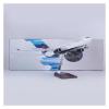 LIUSANGLIU Scale Aircraft 47CM 1:135 for A330 Delta Airline Plane Model with Lights and Wheels Resin Plastic Passenger Aircraft Model Suitable for Display(with Light) view 3