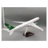 LIUSANGLIU Scale Aircraft 47cm 1:157 for 777 Aircraft Model B777-300 Turkmenistan Boeing B777 Aircraft Model Die-cast Plane Model Suitable for Display(with Light) view 2