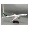 LIUSANGLIU Scale Aircraft 47cm 1:157 for 777 Aircraft Model B777-300 Turkmenistan Boeing B777 Aircraft Model Die-cast Plane Model Suitable for Display(with Light) view 3