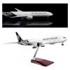 LIUSANGLIU Scale Aircraft 1:130 for New Zealand B777 Aircraft Model with LED Lights Passenger Aircraft Model Decoration Office Suitable for Display(No Light) view 3
