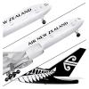 LIUSANGLIU Scale Aircraft 1:130 for New Zealand B777 Aircraft Model with LED Lights Passenger Aircraft Model Decoration Office Suitable for Display(No Light) view 4