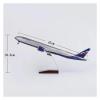 LIUSANGLIU Scale Aircraft 47cm 1:157 for 777 Airplane Model Russia Boeing B777 Airpline Model Die-cast Aircraft with LED Lights Gifts Suitable for Display(with Light) view 2