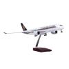 LIUSANGLIU Scale Aircraft 47CM 1:142 for Airbus A350 Singapore Airlines Aircraft Model Die-cast Plastic Resin Plane Model Party Gifts Suitable for Display(No Light) view 1