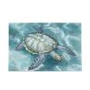 XYMZR Sea Turtle Swim Retro Jigsaw Puzzle 1000 Piece, Educational Intellectual Decompression Puzzle Game Jigsaw Puzzle for Adult Active Thinking Party Entertainment, Family Games view 1